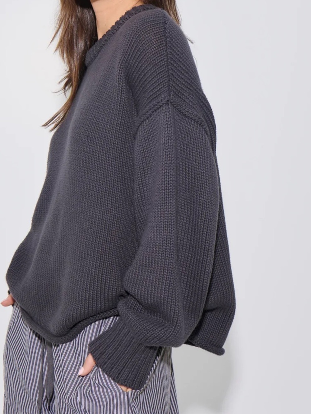 Bronze Snake Nikova knit Jumper Navy L/X